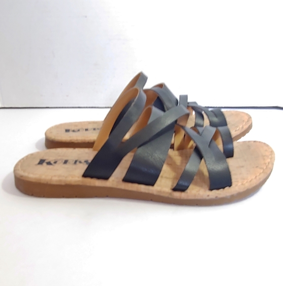 Kork's by Kork-ease black strappy sandals - Picture 6 of 11
